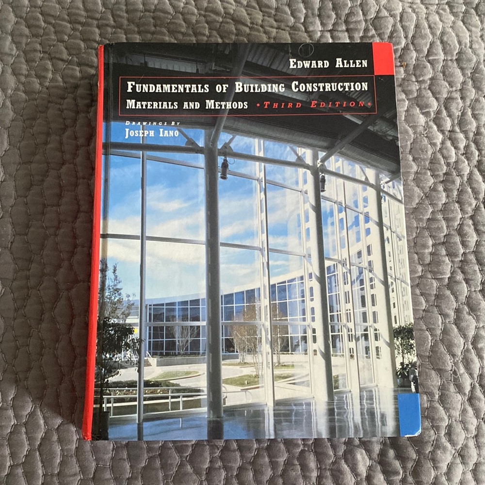 Fundamentals of Building Construction by Edward Allen